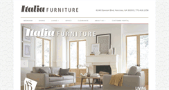 Desktop Screenshot of italiafurniture.com